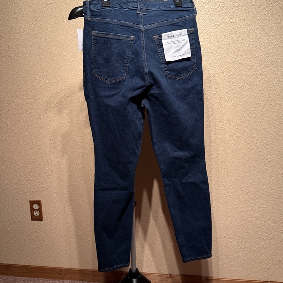 $149 Good American jeans Women’s size 14 - 18 Good Waist high rise skinny - Picture 9 of 11